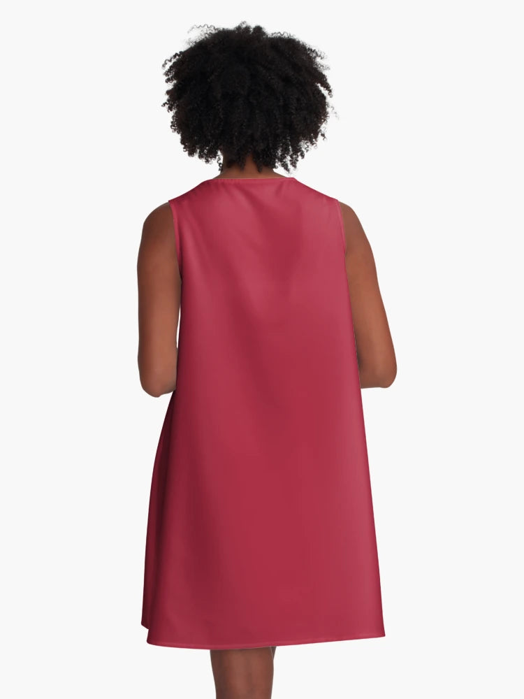 Festive Candy Cane Red - Solid Color