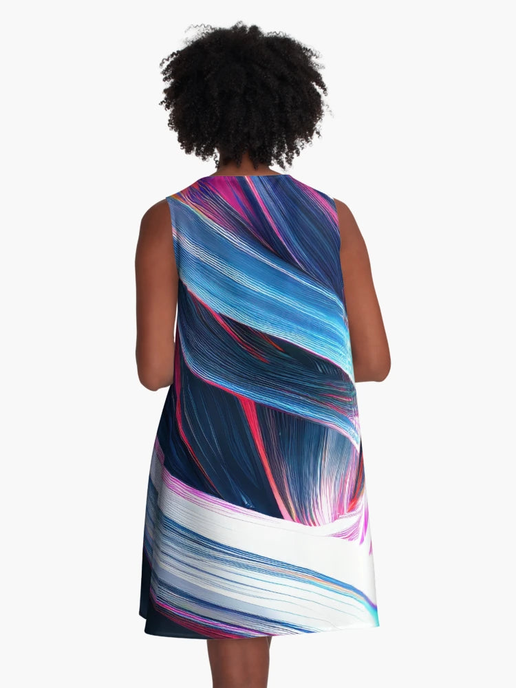 Abstract colorful shaped 3D