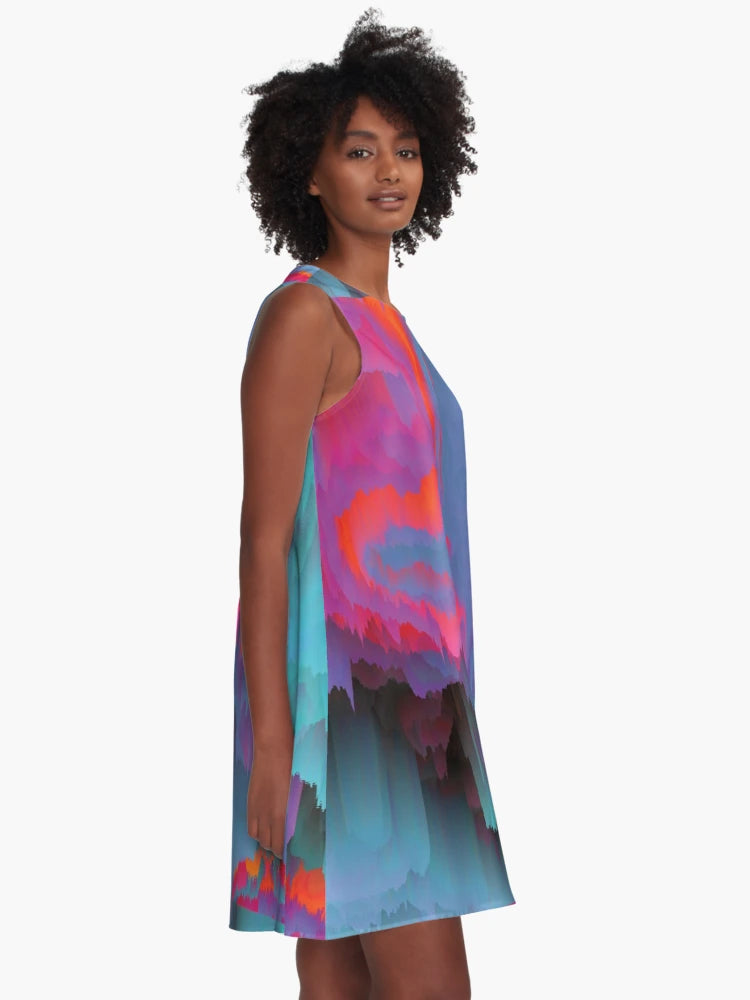 Abstract 3D Lofi Art