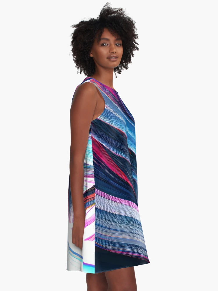 Abstract colorful shaped 3D