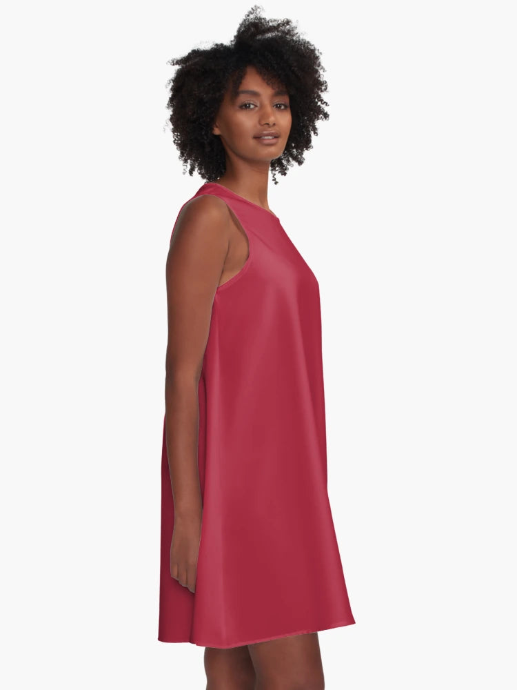 Festive Candy Cane Red - Solid Color
