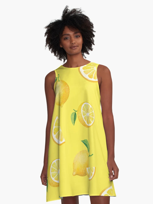Lemons on Yellow