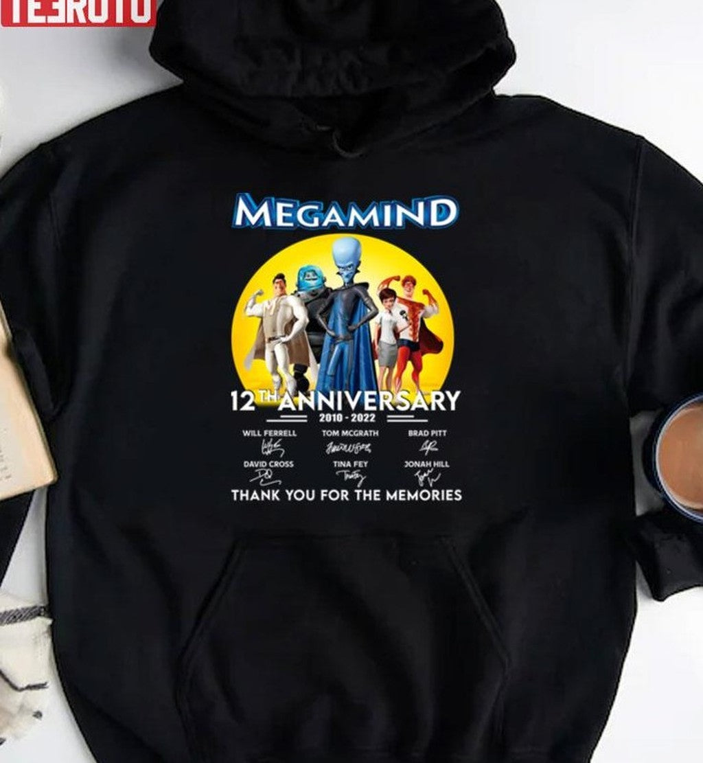 12th Anniversary 2010 2022 Megamind Unisex T-Shirt