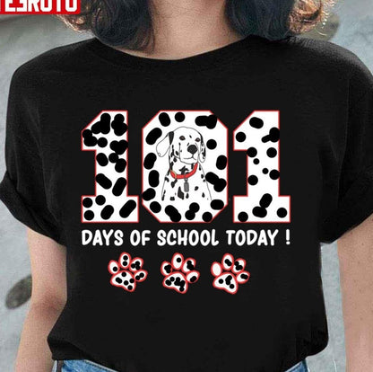 101 Days Of School 101 Dalmatians Parody Unisex Sweatshirt
