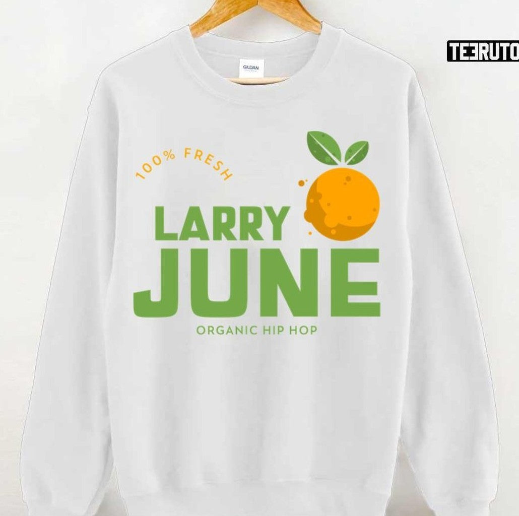 100% Fresh Larry June Organic Hip Hop Unisex T-shirt