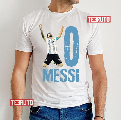 10 Lionel Argentina Lionel Messi Unisex T-Shirt