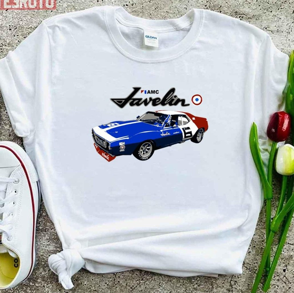 1971 Amc Javelin Trans Am Race Car Premium Unisex T-Shirt
