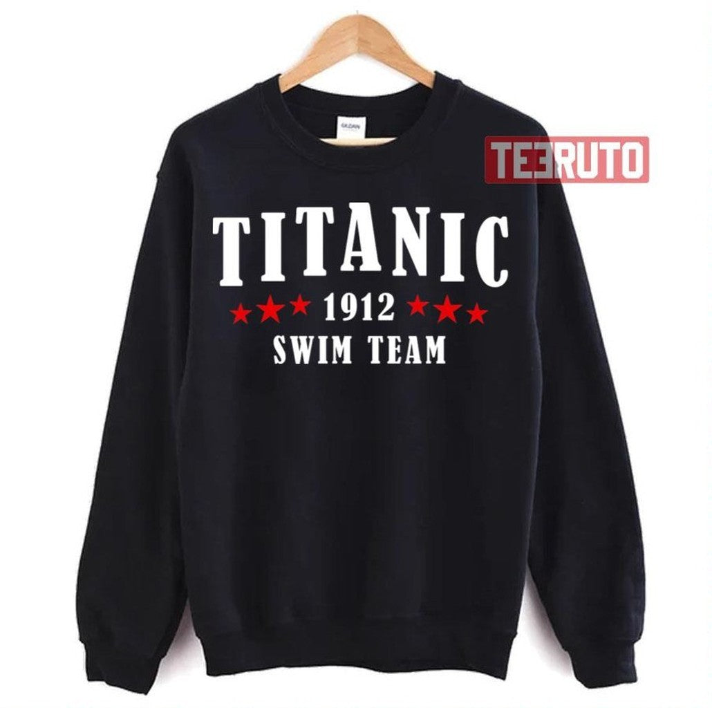 1912 Love Story Titanic Swim Team Unisex T-Shirt