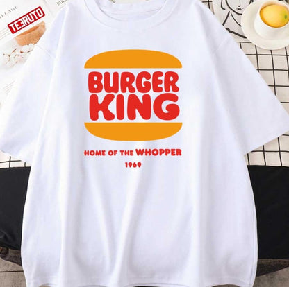 1969 Bk Logo Burger King Home Of The Whopper Unisex T-Shirt