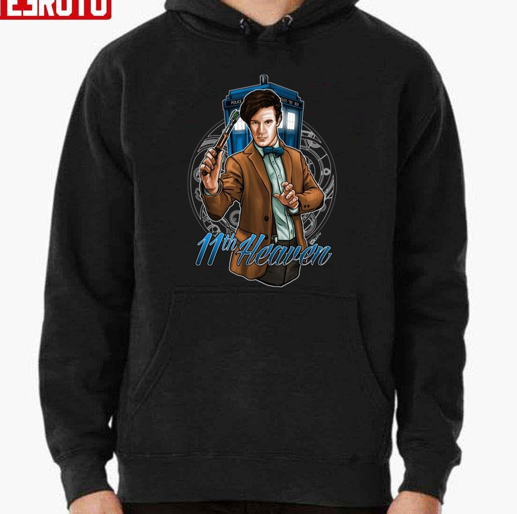 11th Doctor Eleventh Heaven Doctor Who Unisex Hoodie