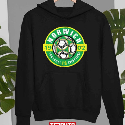 1902 Football Is Everything City Of Norwich Fan Vintage Unisex T-Shirt