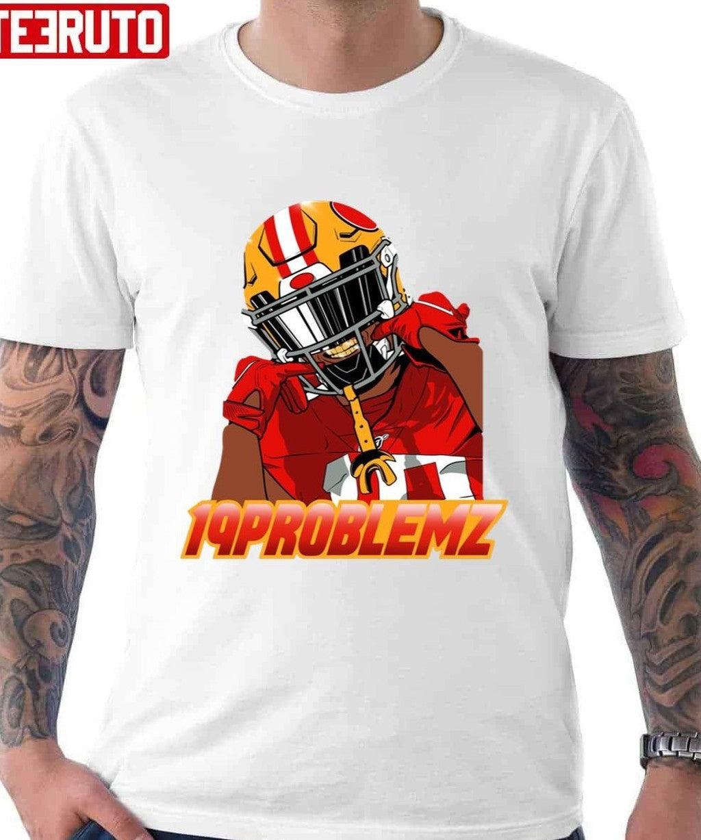 19 Problemz Deebo Samuel Colorful Fanmade American Football Unisex Hoodie