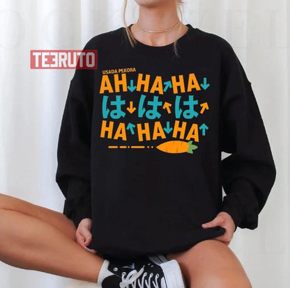 1 Hololive Funny Laughing Usada Pekora Unisex T-Shirt