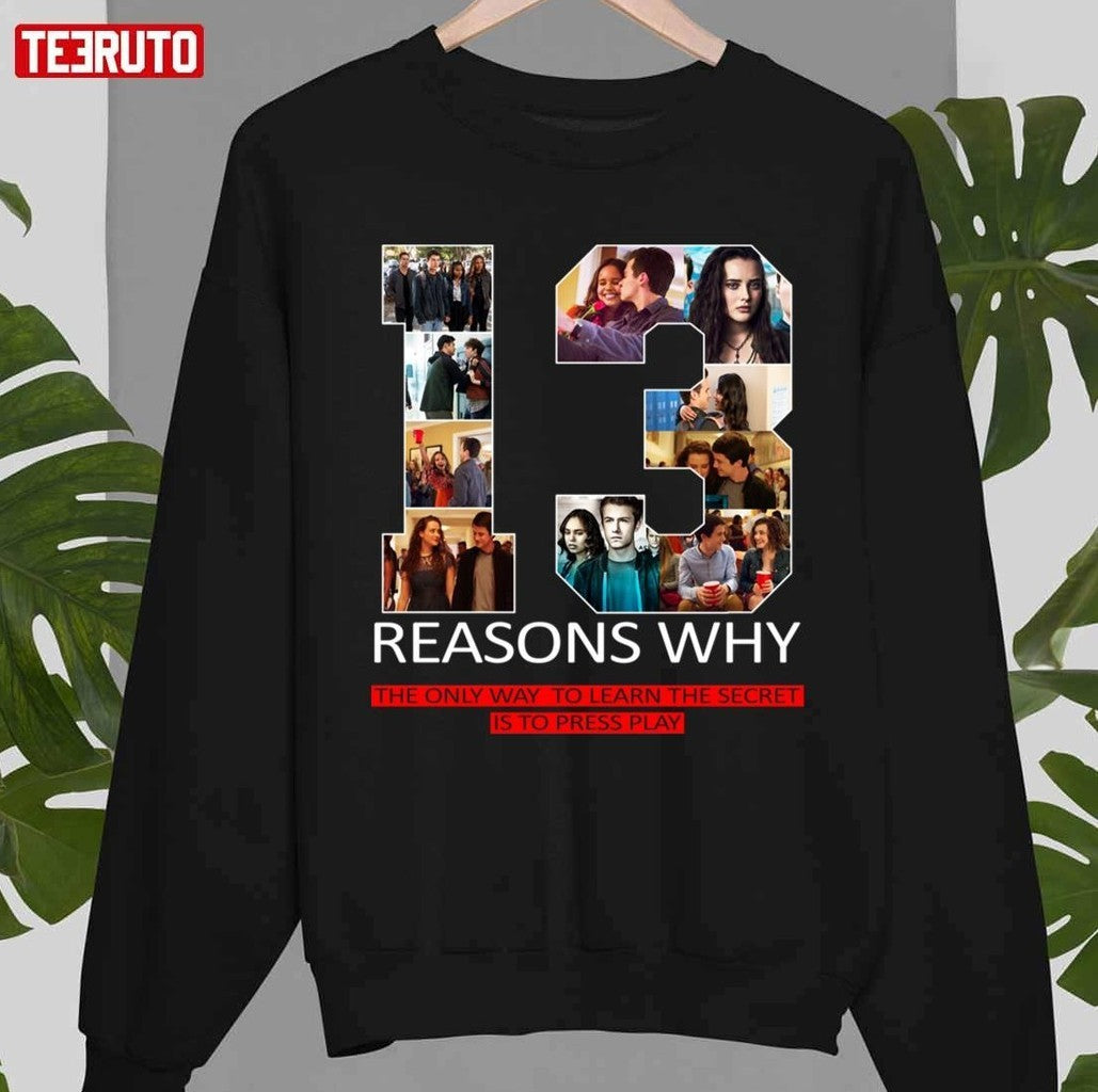 13 Reasons Why Shirt Tv Series A Story To Tell Unisex T-Shirt