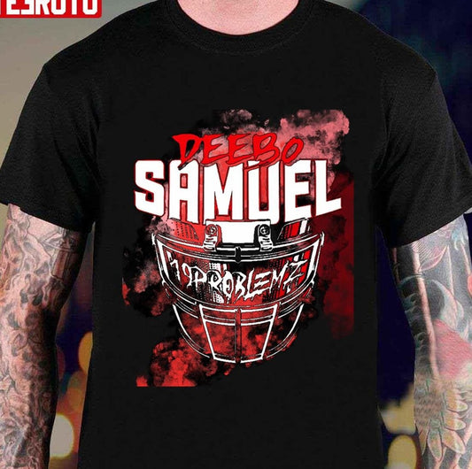 19 Problem Deebo Samuel Baseball Helmet Painting Unisex T-Shirt