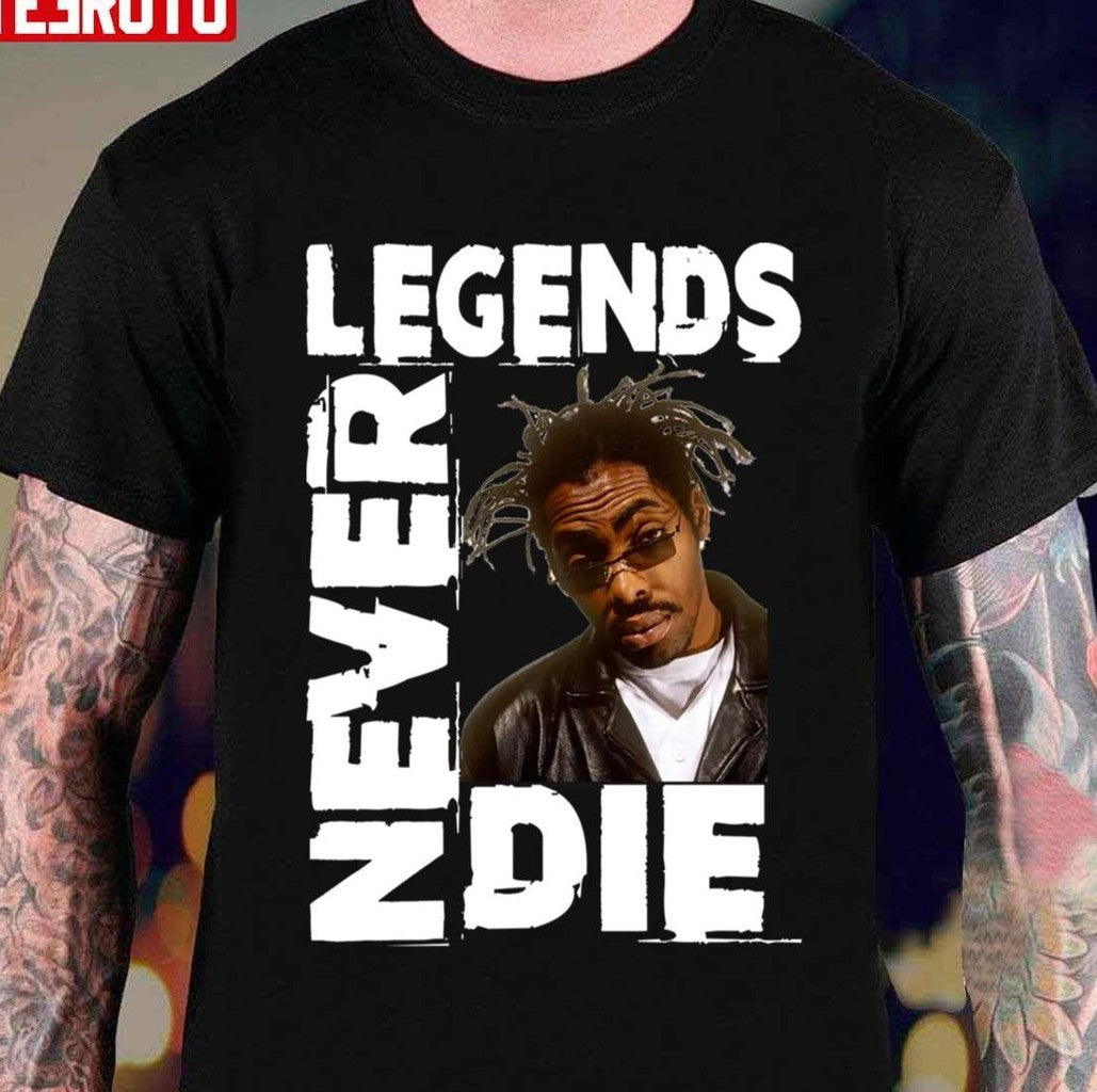 1963 2022 Legend Never Die Rip Coolio Unisex T-shirt