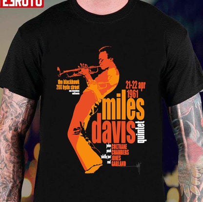 1961 Live Jazz Miles Davis Live Unisex Hoodie
