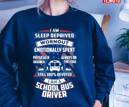 100 Devoted School Bus Driver Unisex T-Shirt