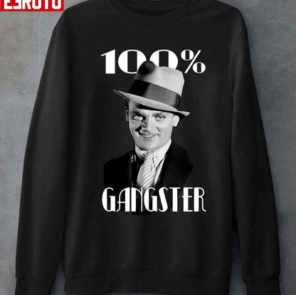 100% Gangster Beautiful Model Vintage Photographic Unisex T-Shirt