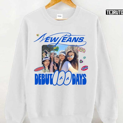 100 Days Debut Newjeans Kpop Unisex T-Shirt