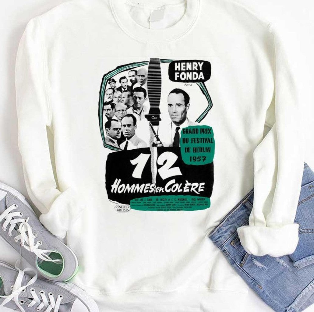 12 Angry Men French Movie Henry Fonda Unisex Hoodie