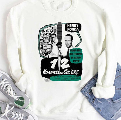 12 Angry Men French Movie Henry Fonda Unisex Hoodie
