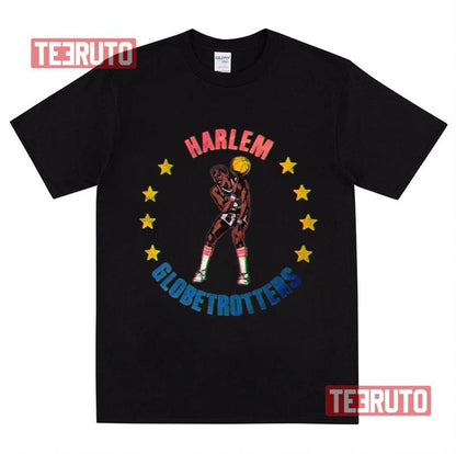 1970s Vintage Distressed Harlem Globetrotters Unisex T-Shirt