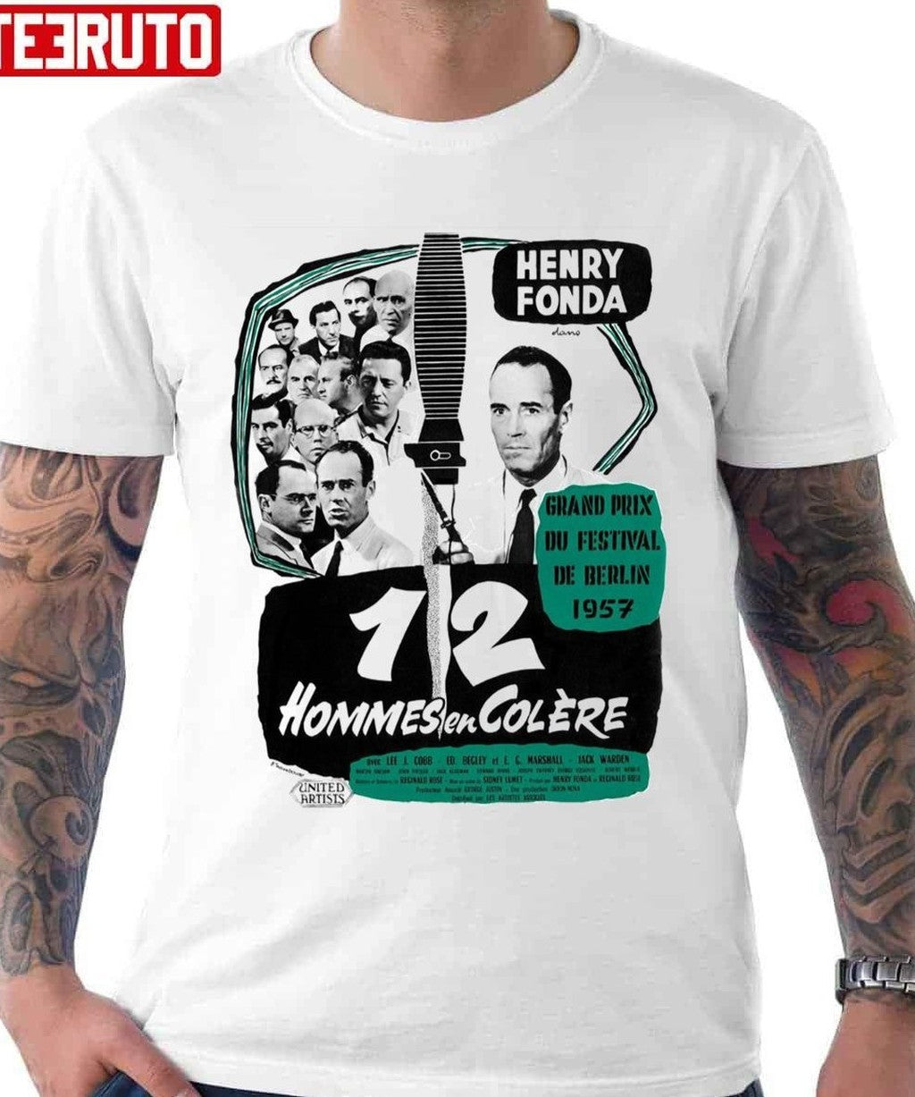 12 Angry Men French Movie Henry Fonda Unisex Hoodie