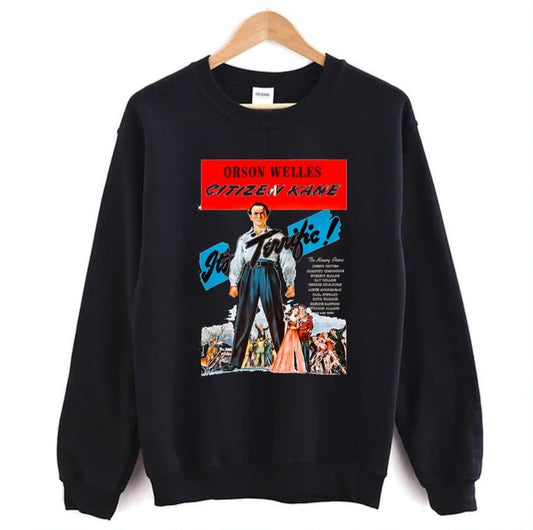 1941 Movie Design Vintage Citizen Kane Unisex Sweatshirt