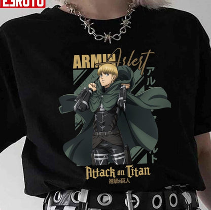 15th Commander Armin Alert Attack On Titan Unisex T-Shirt