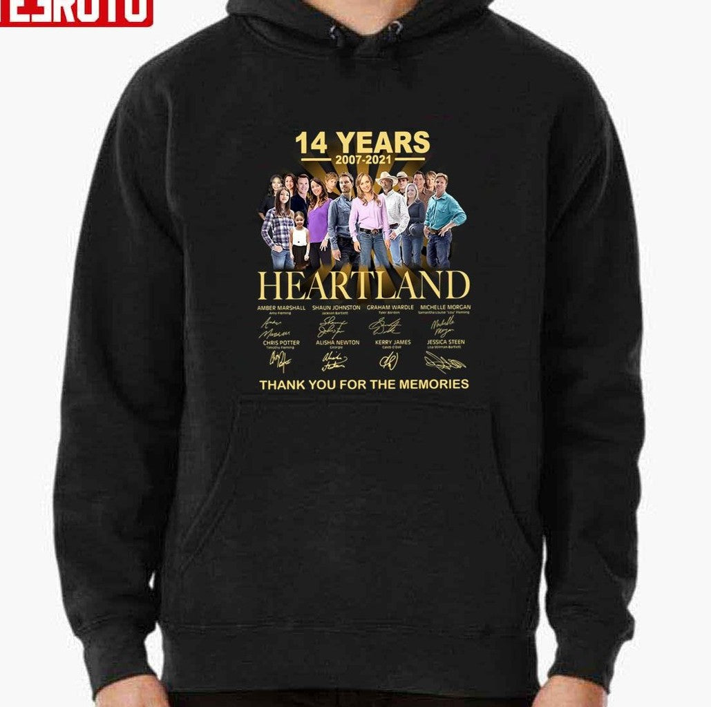 14 Years 2007-2021 Heartland Design Unisex T-shirt