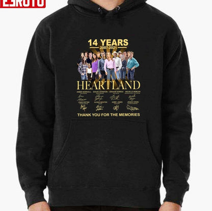 14 Years 2007-2021 Heartland Design Unisex T-shirt