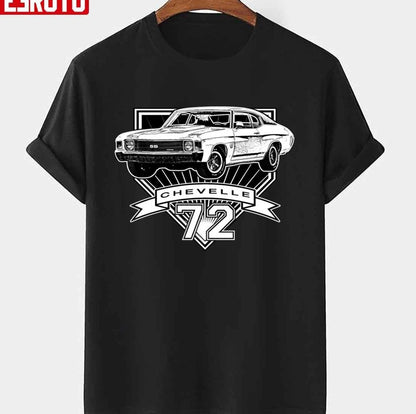 1972 Chevelle Vintage Car Art Unisex T-shirt