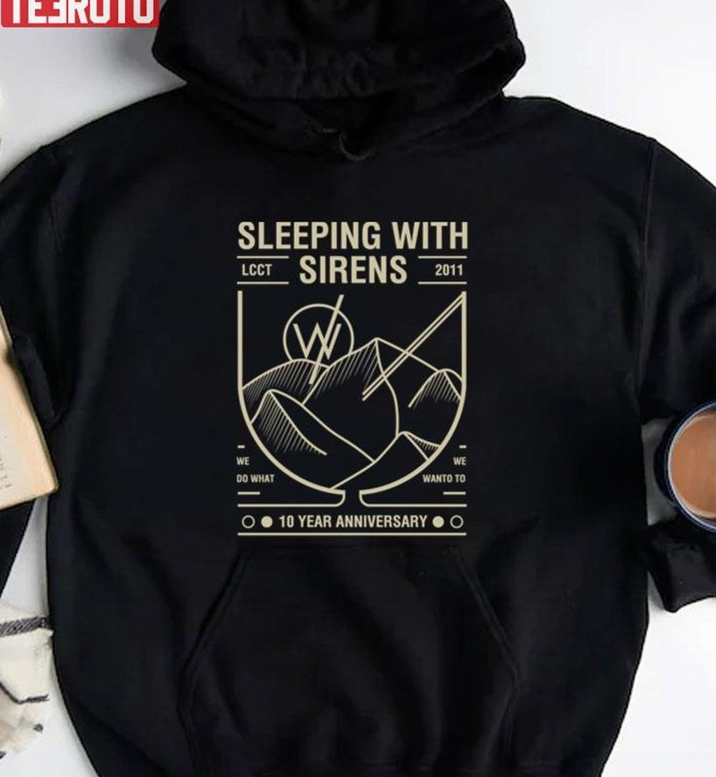 10 Years Anniversary Sleeping With Sirens Unisex Sweatshirt