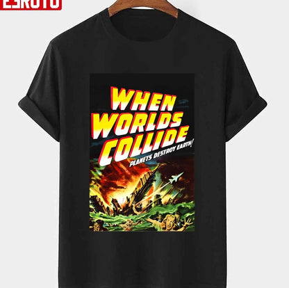 1951 When Worlds Collide Vintage Movie Style Unisex T-shirt