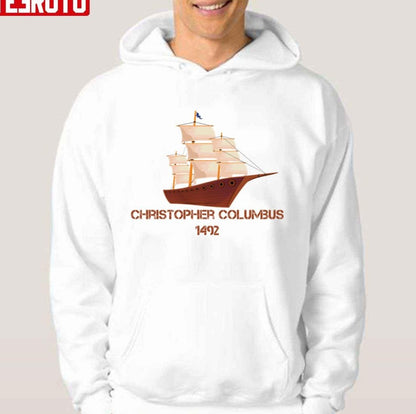1492 Christopher Columbus Day Happy Columbus Day Design Unisex T-shirt