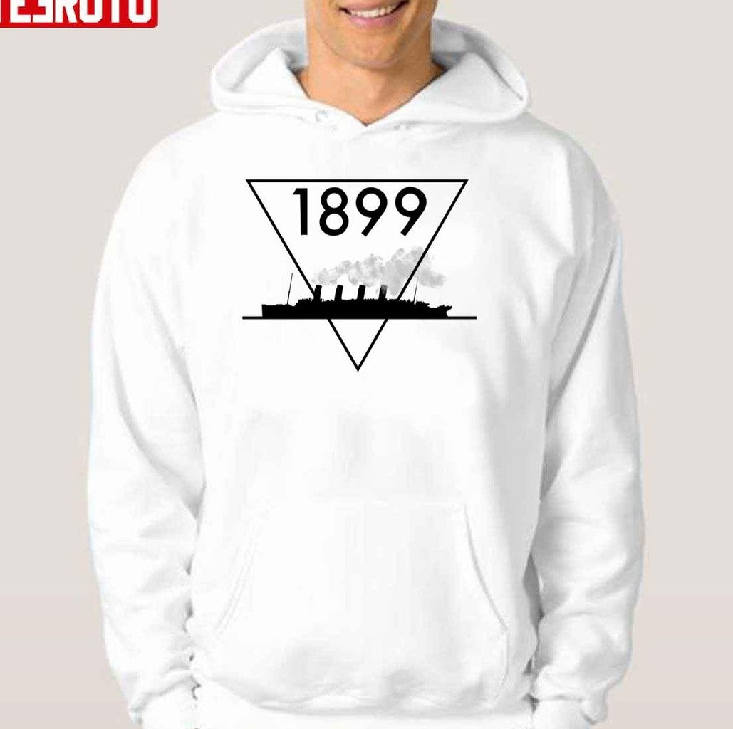 1899 Kerberos Steam Ship Logo Unisex Hoodie