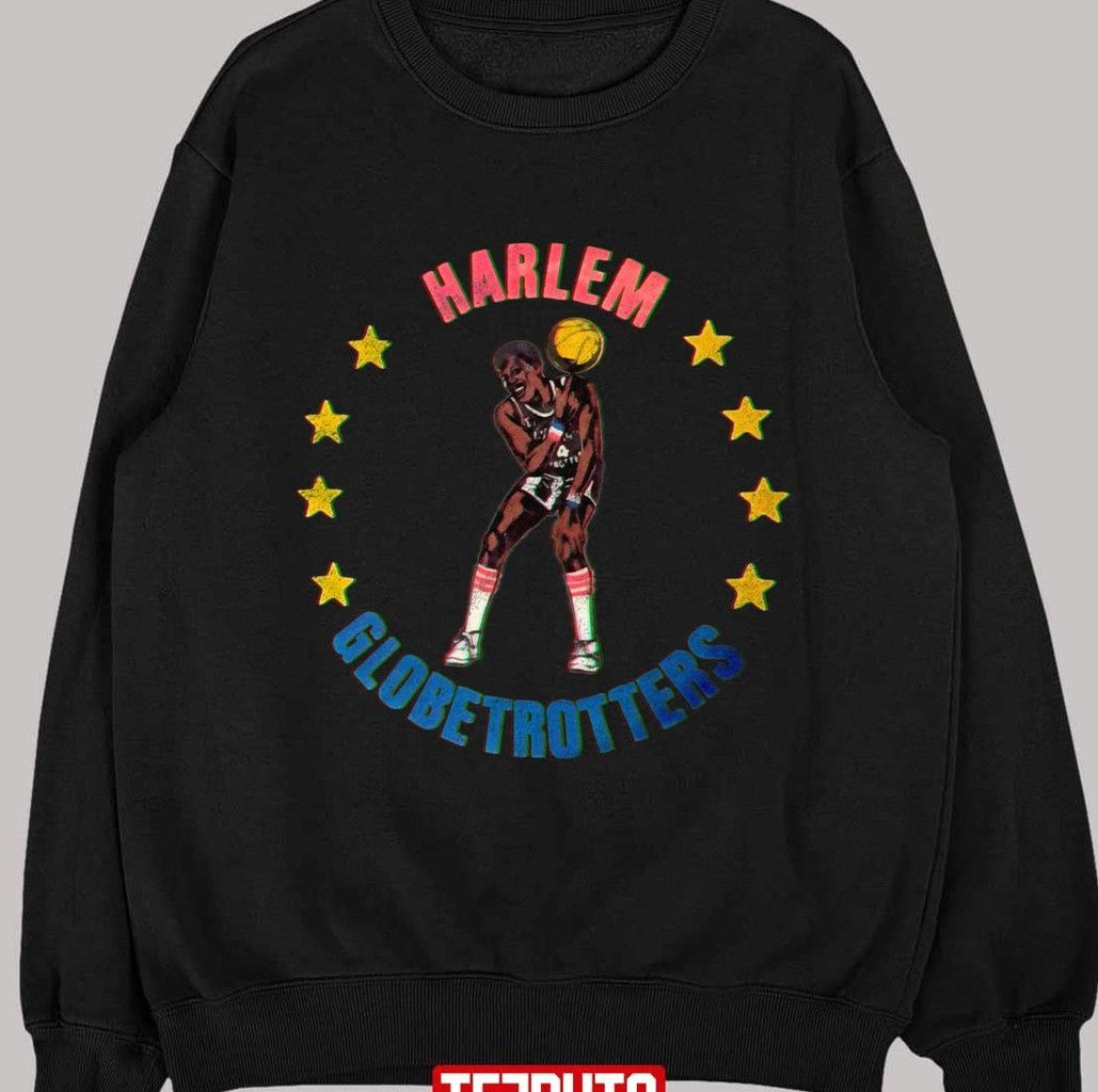 1970s Vintage Distressed Harlem Globetrotters Unisex T-Shirt