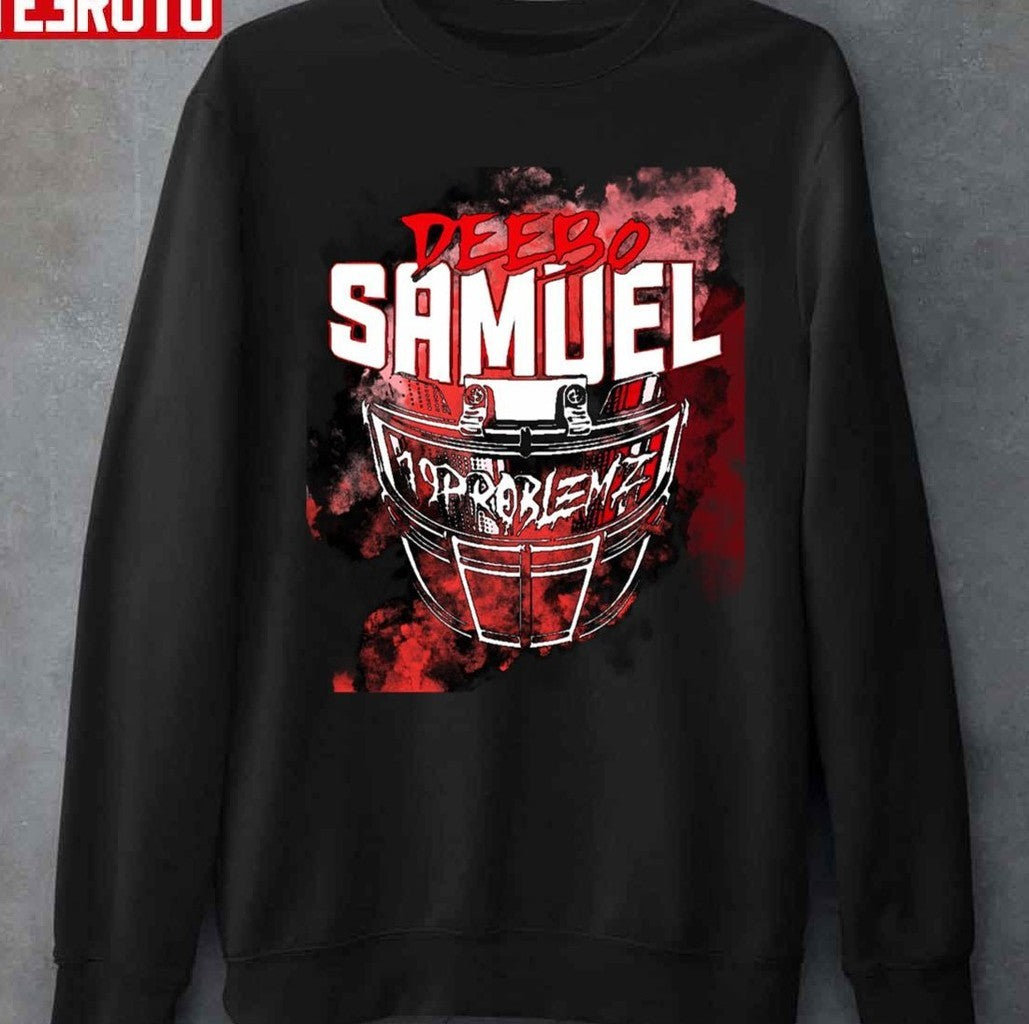 19 Problem Deebo Samuel Baseball Helmet Painting Unisex T-Shirt