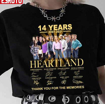 14 Years 2007 2021 Heartland Unisex T-Shirt