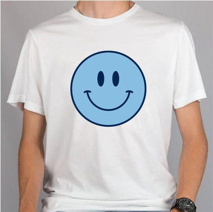 160 Mcfc Manchester City Fc Happy Face Smiley Unisex T-Shirt
