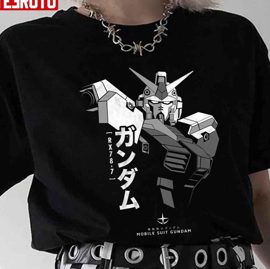 052 Gundam Bw White Art Mobile Suit Gundam Unisex T-Shirt