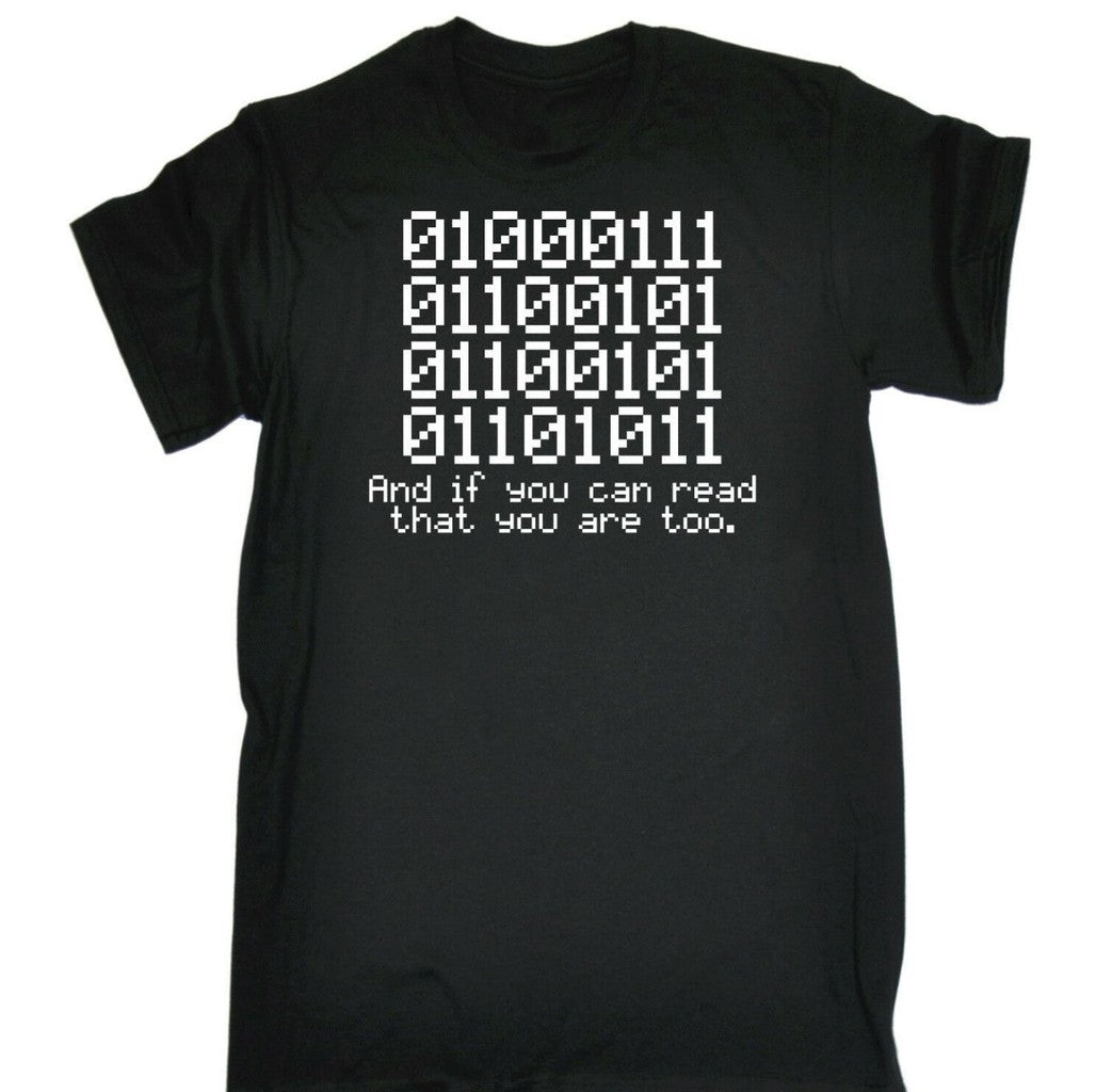 0100 Binary And If You Can Read That Unisex T-Shirt