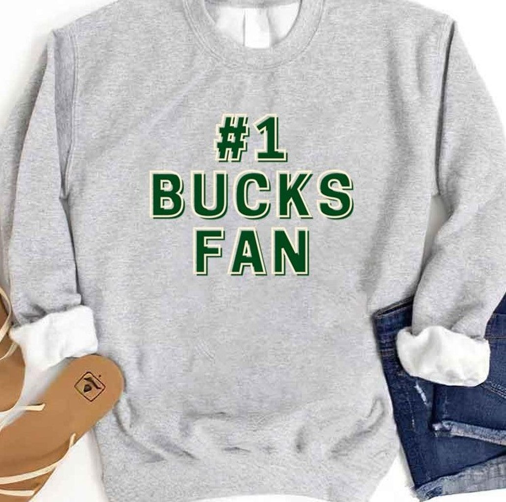 1 Milwaukee Bucks Fan Unisex Sweatshirt