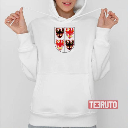 039 Region Of Trentino Alto Adige Südtirol Coat Of Arms Unisex T-Shirt
