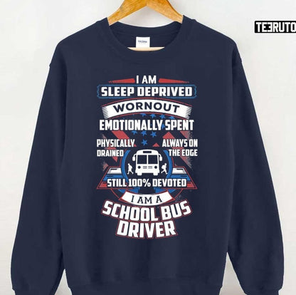 100 Devoted School Bus Driver Unisex T-Shirt