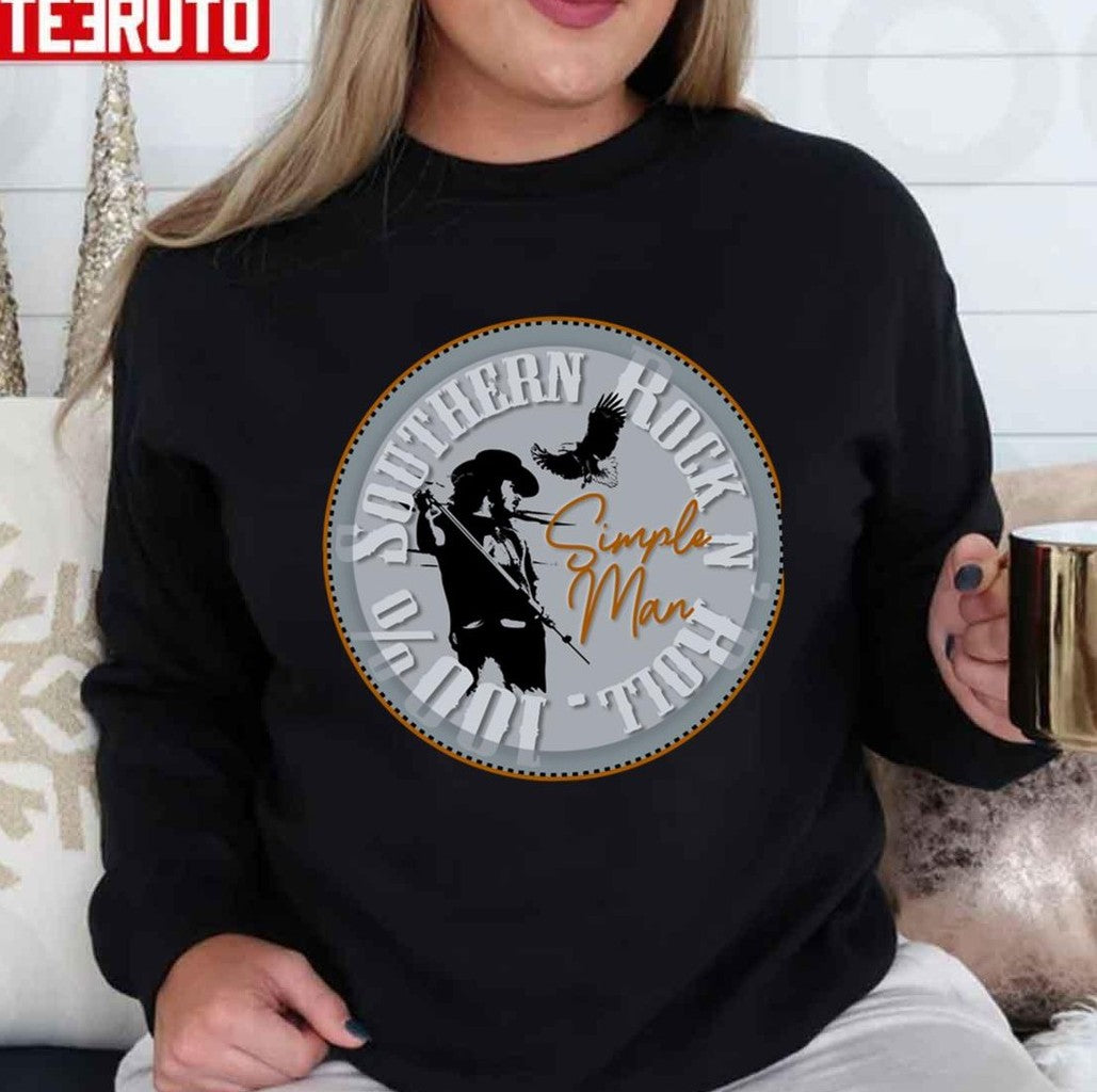 100% Southern Rock N Roll Simple Man Unisex T-Shirt