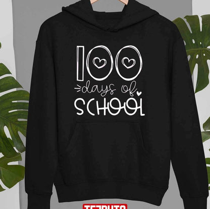 100 Days Of School Teacher Zooming Student Back To School T-Shirt