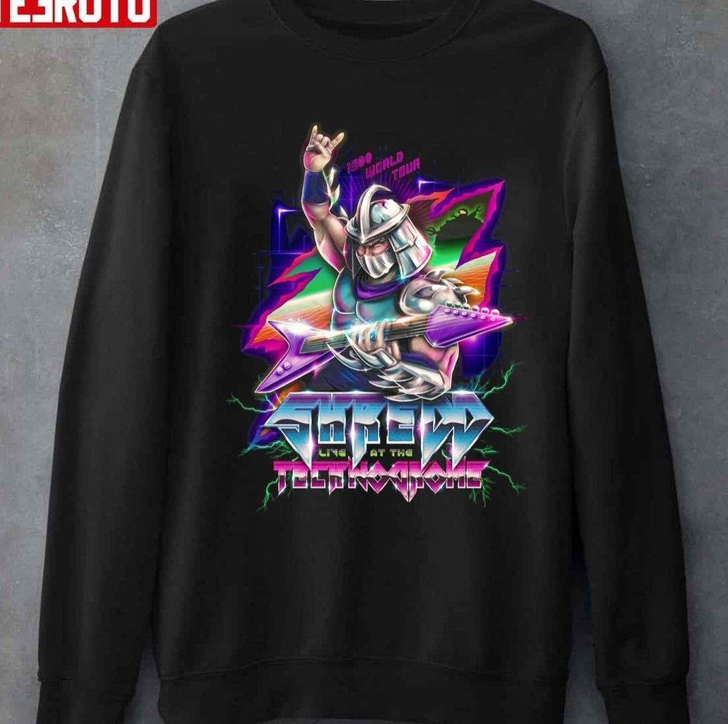 1900 World Tour Shredd Live At The Technodrome Unisex T-shirt