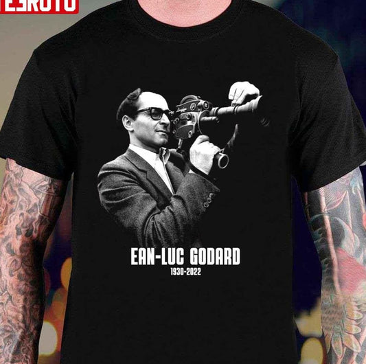 1930 - 2022 Jean-Luc Godard Design Unisex T-shirt